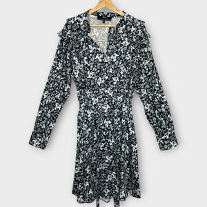 ERDEM x Universal Standard Primrose Ruffle Shirt Dress Floral Plus Sz 18-20 NWT